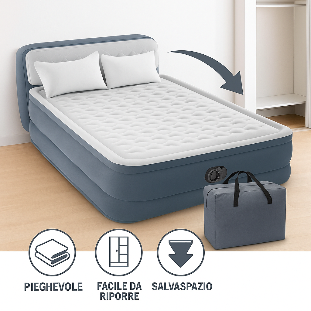 Materasso Autogonfiante Matrimoniale - Ultra Resistente