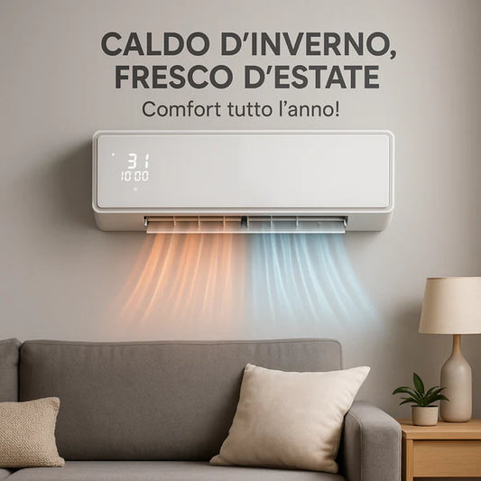 Condizionatore 3in1 - senza installazione e senza tubi
